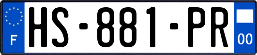HS-881-PR