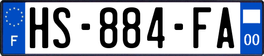 HS-884-FA