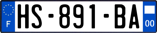 HS-891-BA