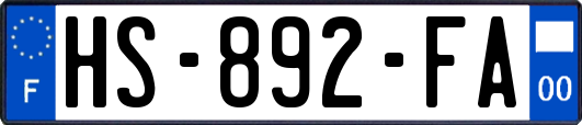 HS-892-FA