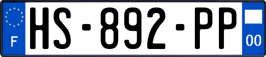 HS-892-PP