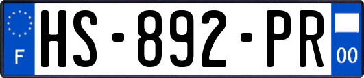 HS-892-PR