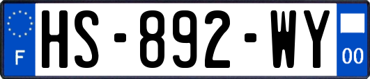 HS-892-WY