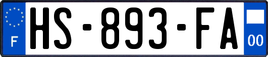 HS-893-FA