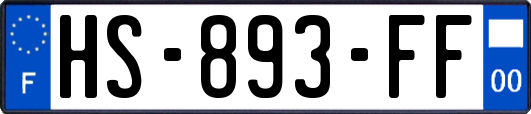 HS-893-FF