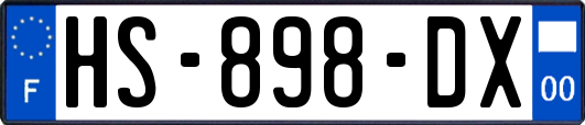 HS-898-DX