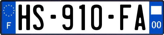 HS-910-FA