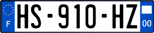 HS-910-HZ