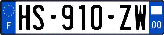 HS-910-ZW