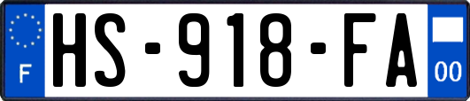 HS-918-FA