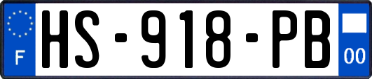HS-918-PB