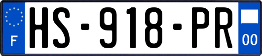 HS-918-PR