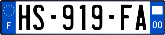 HS-919-FA