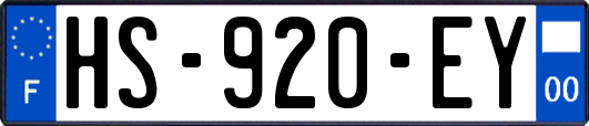 HS-920-EY