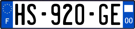 HS-920-GE