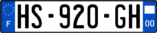 HS-920-GH