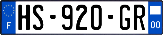 HS-920-GR