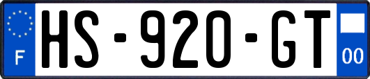 HS-920-GT