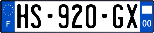 HS-920-GX
