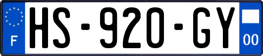 HS-920-GY