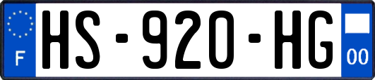 HS-920-HG