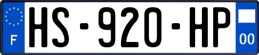 HS-920-HP