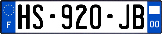 HS-920-JB