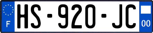 HS-920-JC