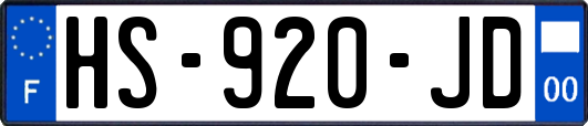 HS-920-JD