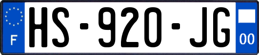 HS-920-JG