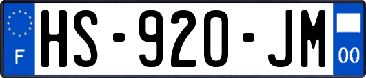 HS-920-JM