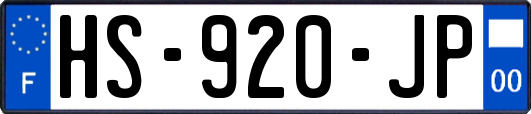 HS-920-JP
