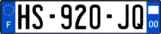HS-920-JQ
