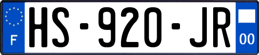 HS-920-JR