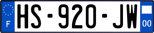 HS-920-JW