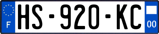 HS-920-KC