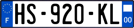 HS-920-KL