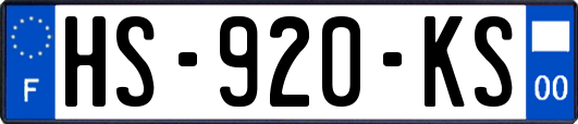 HS-920-KS