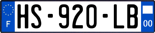 HS-920-LB