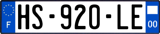 HS-920-LE