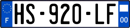 HS-920-LF