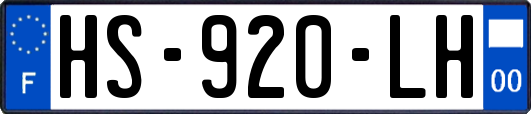 HS-920-LH