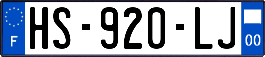 HS-920-LJ