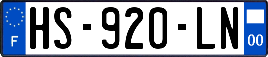 HS-920-LN