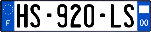 HS-920-LS