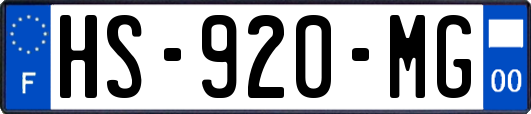 HS-920-MG