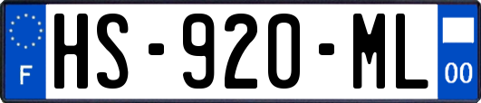 HS-920-ML
