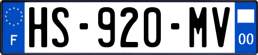 HS-920-MV