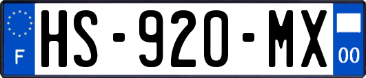 HS-920-MX