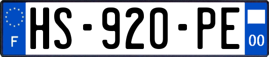 HS-920-PE